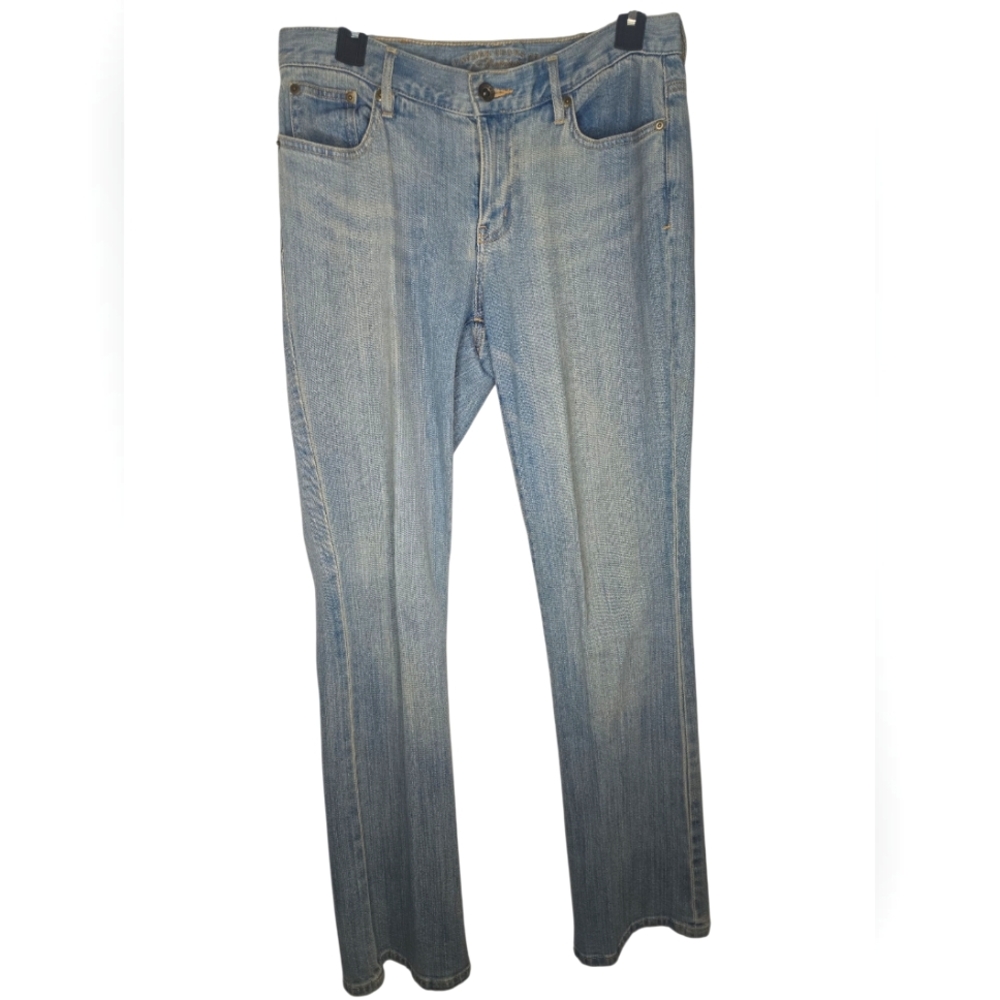 Lauren Ralph Lauren Premium Bootcut Light Wash Mid Rise Preppy Denim Size 4